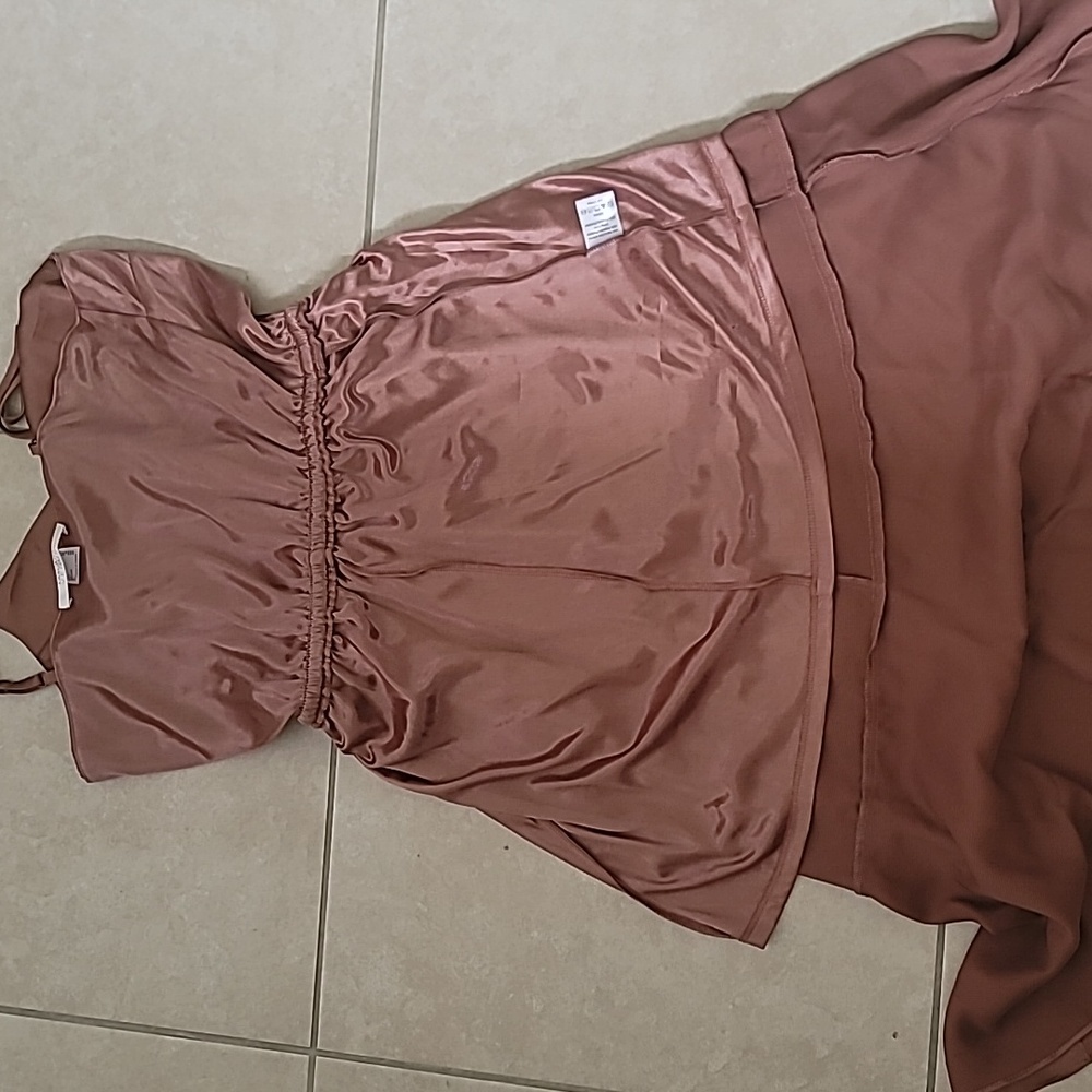 NWOT Ruffle Midi Dress - Picture 6 of 7